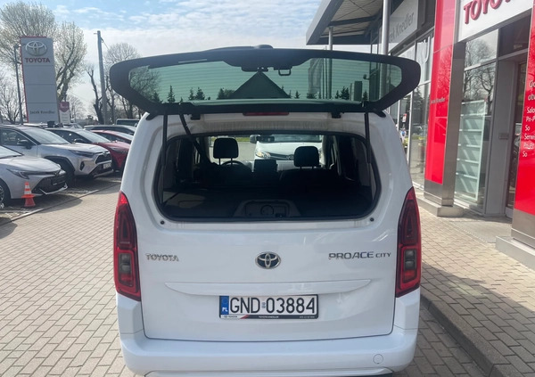 Toyota Proace City Verso cena 110000 przebieg: 17151, rok produkcji 2023 z Sierpc małe 137